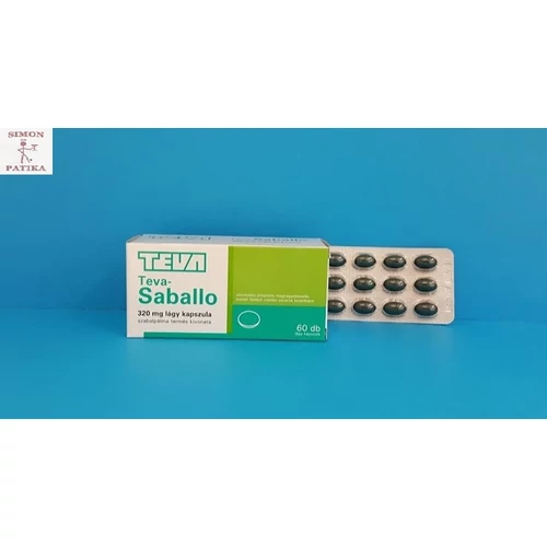 Teva-Saballo 320 mg lágy kapszula 60db