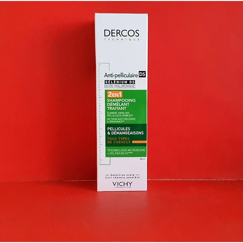 Vichy Dercos 2in1 sampon és balzsam korpás hajra 200ml