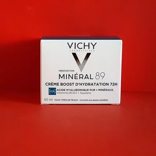 Vichy Mineral 89 arckrém 72h hidratáló könnyű 50ml