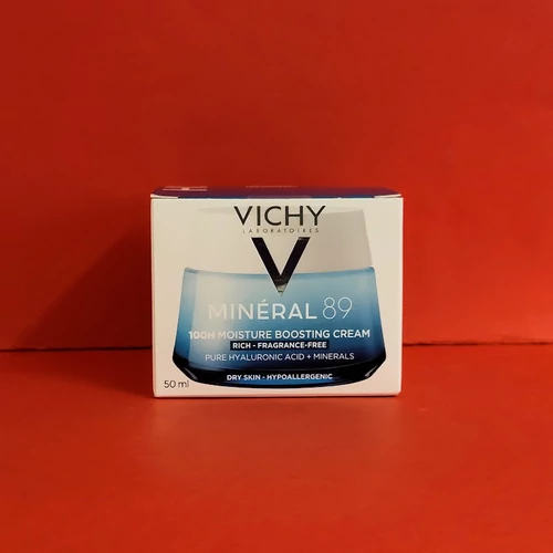 Vichy Mineral 89 arckrém 100h hidratáló illatmentes 50ml