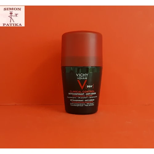 Vichy deo golyós Clinical Control férfi 96órás desodor