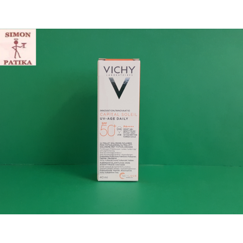 Vichy Capital Soleil UV-Age fluid színezett SPF50+  40ml