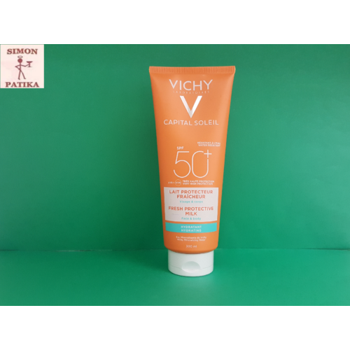 Vichy Capital Soleil napvédő tej FF50+   300ml
