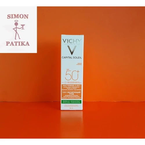 Vichy Capital Soleil mattító krém 3in1-ben SPF50+  50ml