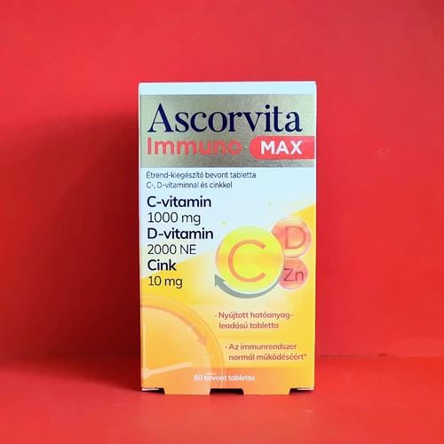 Ascorvita Immuno MAX tabletta 60db
