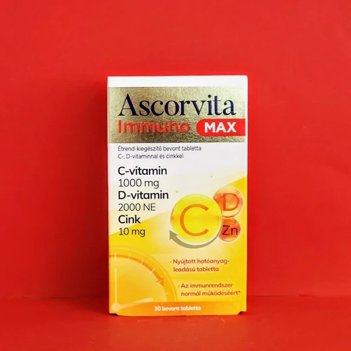 Ascorvita Immuno MAX tabletta 30db
