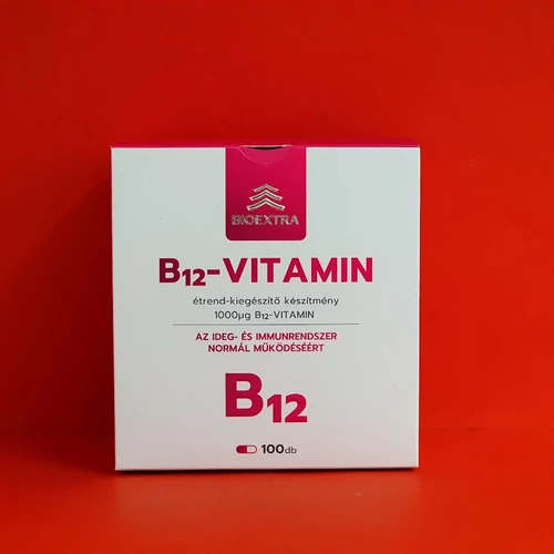 Bioextra B12 vitamin 1000 mcg kapszula 100db