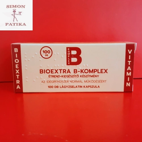 Bioextra B vitamin komplex lágy kapszula 100db