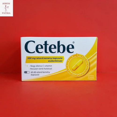 Cetebe 500mg kemény kapszula 60db