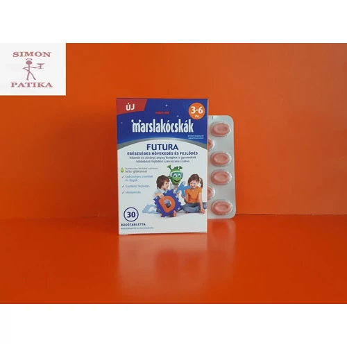 Walmark Marslakócskák Futura rágótabletta 3-6év 30db