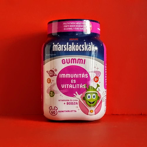 Marslakócskák Gummi  vitamin bodzás 60db