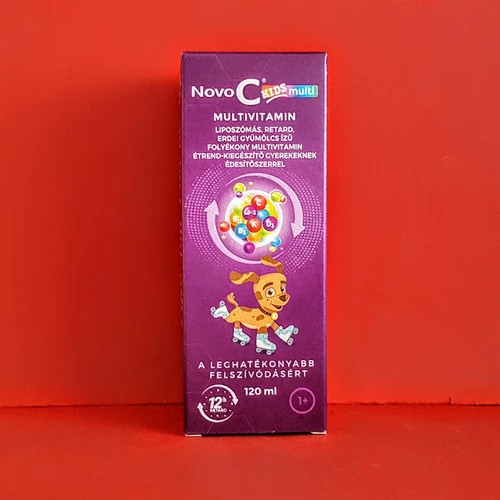 Novo C Kids multivitamin szirup 120ml