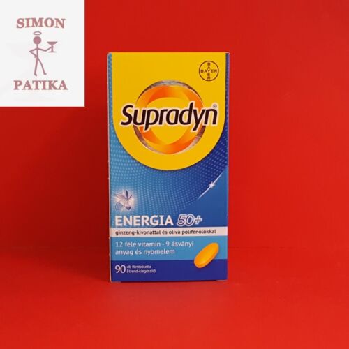 Supradyn Energia  50+ vitamin tabletta  90db