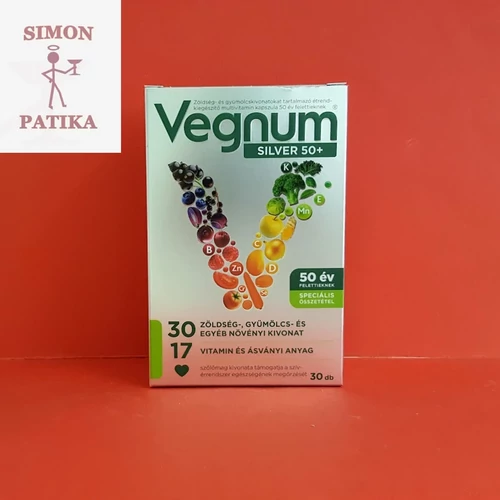 Vegnum Silver 50+ kapszula 30db