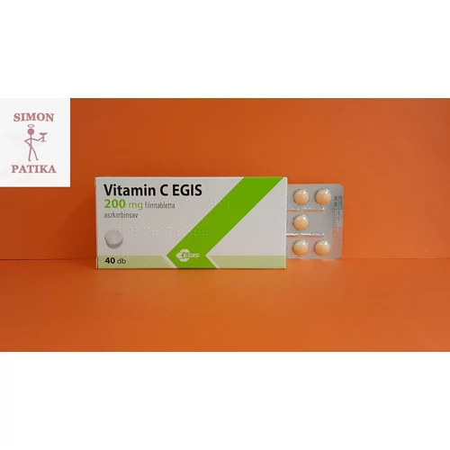 Vitamin C Egis 200 mg filmtabletta 40db