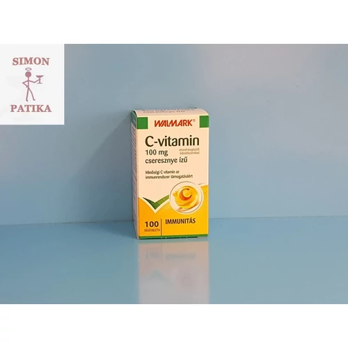 Walmark C-vitamin 100 mg cseresznye ízű rágótabletta 100db