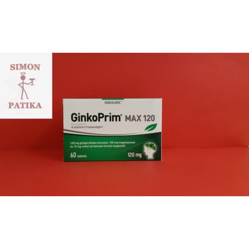 Walmark GinkoPrim Max 120 mg 60 tabletta