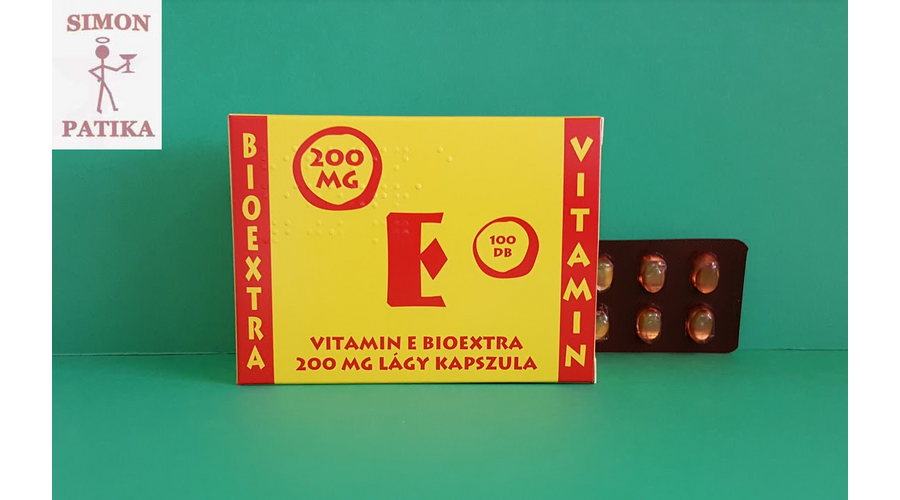 Vitamin E Bioextra 200 Mg Kapszula 100db