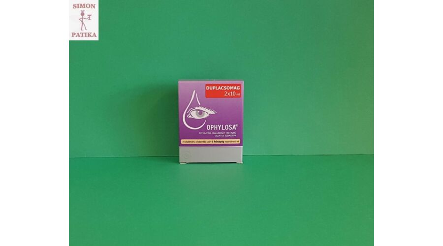 Ophylosa 0, 15 % oldatos szemcsepp 10ml