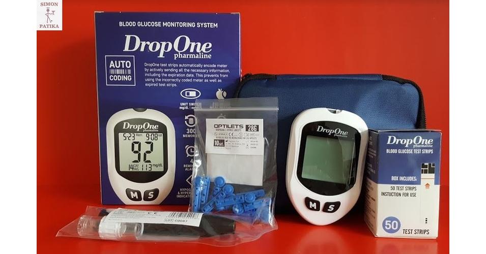 DropOne vércukormérő tesztcsík 50 db