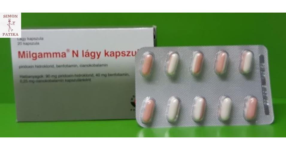 MILGAMMA N kapszula betegtájékoztató