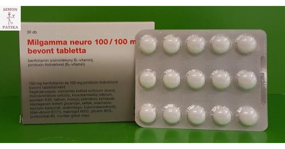 milgamma és magas vérnyomás