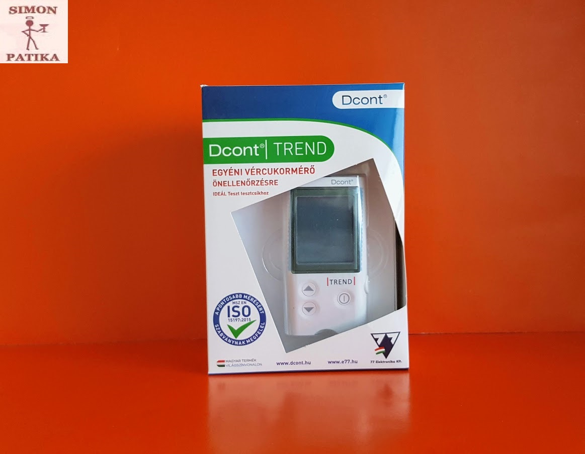 DCont Trend Vércukormérő szett 1db mindössze Ft-ért az Egészségboltban!