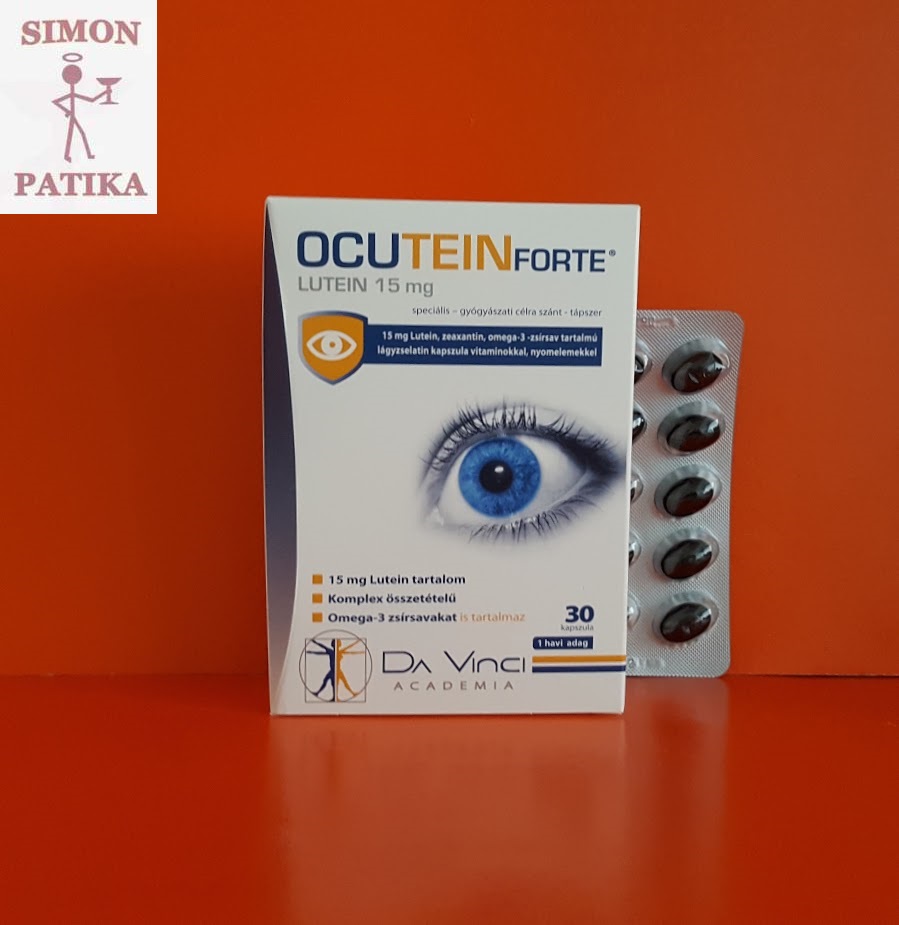 EYE SUPPORT BIOCOM - SZEM VITAMIN, SZEMFIATALÍTÓ, Macula degeneráció ellen, zaexanthin-al.